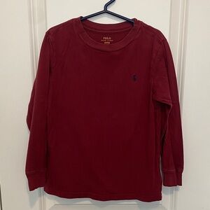 Polo by Ralph Lauren Kids Long Sleeve Tee - Deep Red